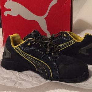Puma Multi Color Steel Toe Shoes